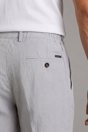 Bisse Gri Keten Jogger İpli̇ Spor Pantolon PNS26Y26110_55
