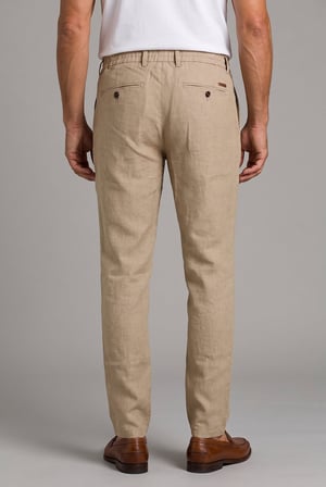 Bisse Camel Keten Jogger İpli̇ Spor Pantolon PNS26Y26109_D20