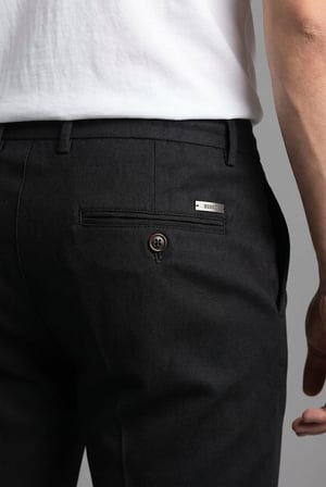 Bisse Siyah Jogger İpli̇ Spor Pantolon PNS26Y26105_D-90