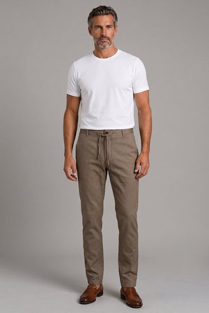 Bisse Kahve Jogger İpli̇ Spor Pantolon PNS26Y26105_K11