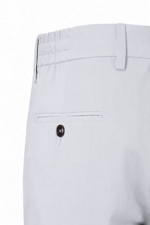 Bisse Gri Bermuda Lasti̇kli̇ İpli̇ Şort BRM26Y26102_55