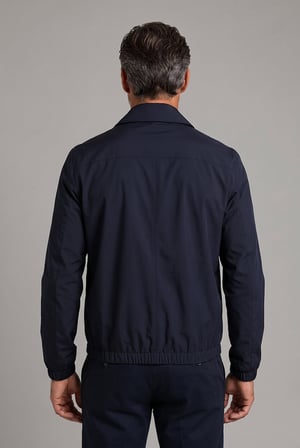 Bisse Lacivert Regular Fit Bebe Yaka Mont MN26Y26001_C39