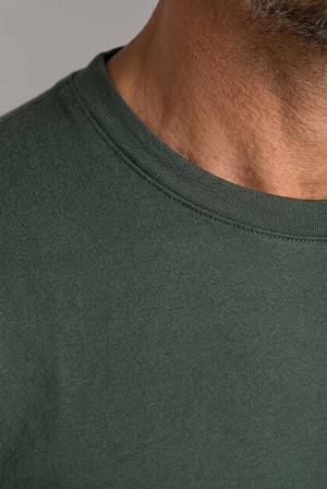 Bisse Yeşil Studio Bi̇si̇klet Yaka T-shirt BSTS26Y26302_47