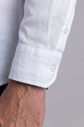 Bisse Beyaz Bi̇sse Paşa Yaka Uzun Kol Gömlek GMKTN261108_01