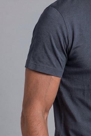 Bisse Antrasıt Bisse Studio Gömlek Yaka Düğmeli̇ T-shirt BSTS26Y26323_D58