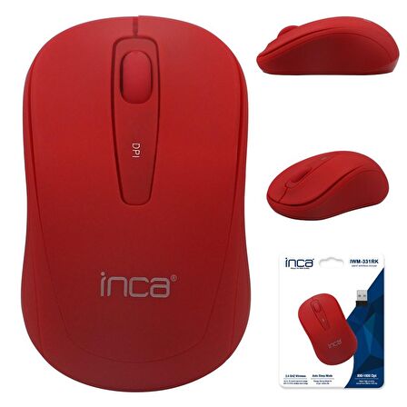 Inca IWM-331RK Silent Sessiz Tuş ve Tıklamalı Kablosuz Mouse