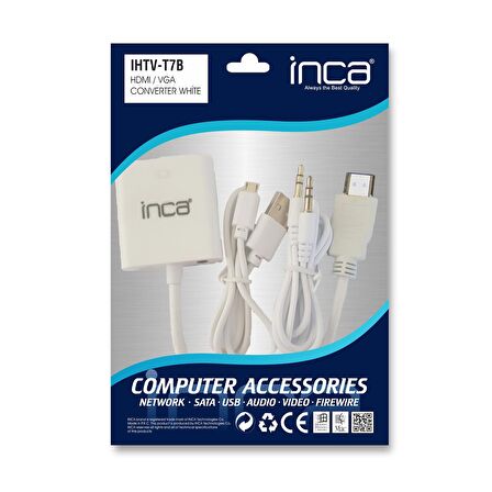 Inca IHTV-7TB 15cm HDMI - VGA Çevirici