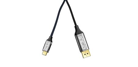 Inca ITCD-02TX  Type C to Display Port Altın Uçlu 4K 2 Metre Kablo