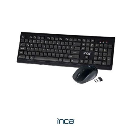 INCA IWS-519 WIRELESS MM SlLIM KLAVYE MOUSE SET