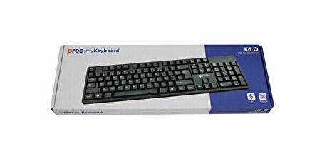 Preo My Keyboard K6 Q Klavye