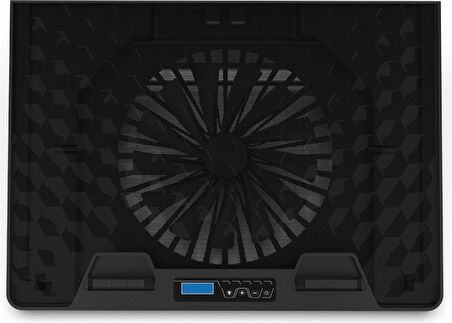 Inca INC-608GMS Bıg Fan, Rgb LCD Panel, 7 Rgb Mode 13 ”-18” Gaming Notebook Soğutucu