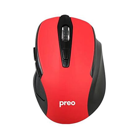 Preo My Mouse M16K Wireless Sessiz Mouse Kırmızı