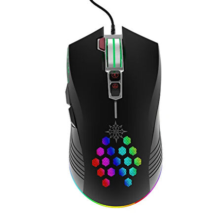 Inca Img-347 Empousa RGB 7200 Dpi Macro Keys Professional Gaming Mouse