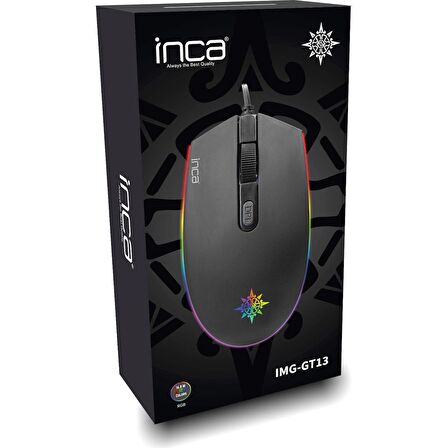 INCA IMG-GT13 RGB Led 4D Special Gamın Mouse