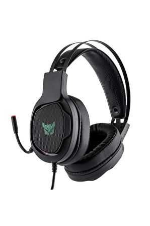 Rgh-01 Tyto Siyah Usb 7.1 Surround Rgb Gaming Mikrofonlu Oyuncu Kulaklığı Işıklı