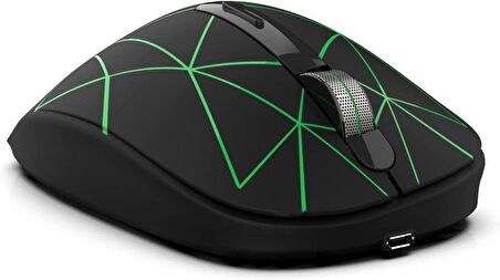 INCA IWM-051T Şarj Edilebilir Işıklı Sessiz Kablosuz Mouse