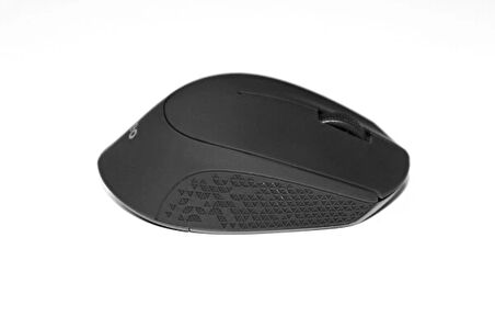 Preo M20 Kauçuk Kaplama Kablosuz Mouse Siyah