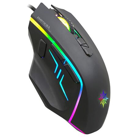 Inca IMG-GT21 Rgb 6 LED 7200DPI 8d Macro Keys Double Cover Professional Gamıng Mouse