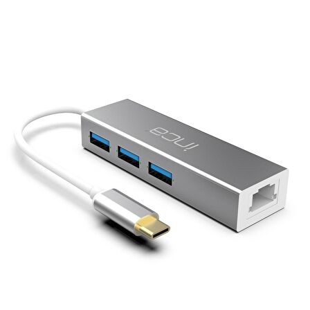 Inca ITPC-3T TYPE-C X 4Port USB3.0 + Ethernet RJ45 Mulitiplexer