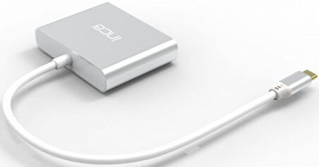 Inca ITPC-04T Tip-C=>Hdmi+USB3.0+Pd(100W) Çevirici (Giriş:Usb Type-C => Çıkış:Hdmi+Usb3.0+Pd)