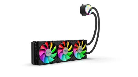 INCA ISS-03XN INTEL/AMD 3X120mm ARGB Led Fanlı AM5 Control Remote CPU Liquid Cooler