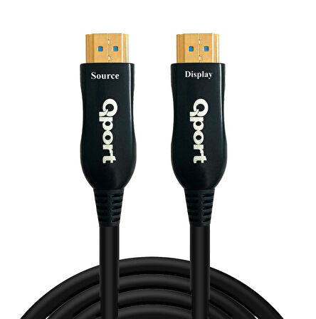 Qport Q-HDMI253 25m 2.0V 4K 60 Hz Altın uçlu kablo