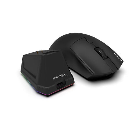 Inca IMG-326MX Empousa Bluetooth+Wireless+Wired 3 Mod Rechargeable 8000 Dpi 6D Macro Keys  Gaming Mouse 