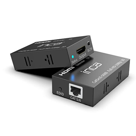 Inca IEX-60 CAT5E/CAT6 60M FULL HD 1080P 3D HDMI Extender