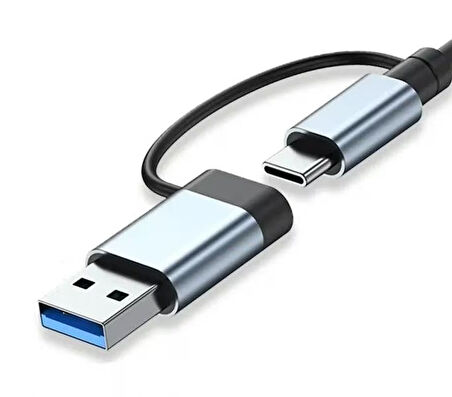 Inca IUTP-7T 7'li USB Tip-C Hub aliminyum Çoklayıc