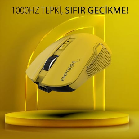 Inca IMG-328MX Şarjlı Optik Kablolu/Kablosuz Oyuncu Mouse - Outlet