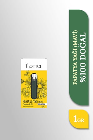 Fitomer Papatya Yağı 1GR