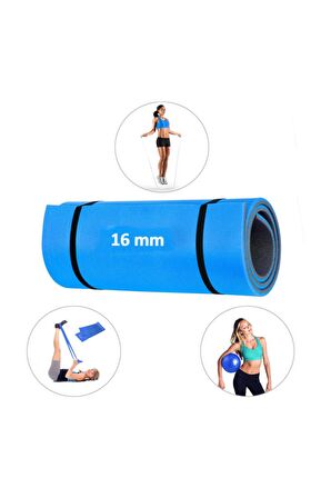 Spor Byfit 4 Parçalı Mavi Pilates Seti ( Minder + Denge Topu + Bant + Atlama Ipi ) Mnd-774