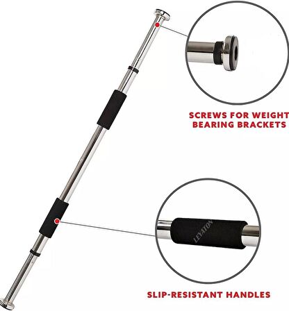 80-120 Cm Ayarlanabilir Koridor Barfiks Demiri