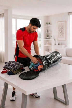 70 Cm X 25 Cm Içi Boş Boks Kum Torbası + Tavan Askı Aparatı - Boş