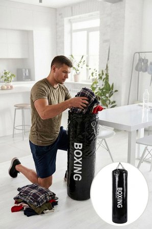 Doldurulmamış Boş Boks Torbası ve Zincir Takımı