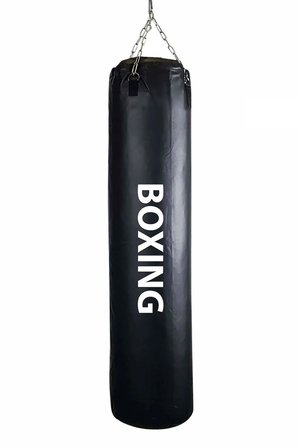 Boxing 150 Cm Salonlara Özel Hazır Dolu Boks Torbası ve Zinciri - Hediye Boks Bandajı