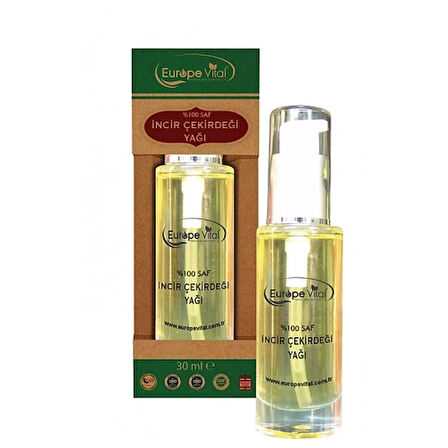 EUROPE ViTAL İNCİR ÇEKİRDEĞİ YAĞI 30 ML