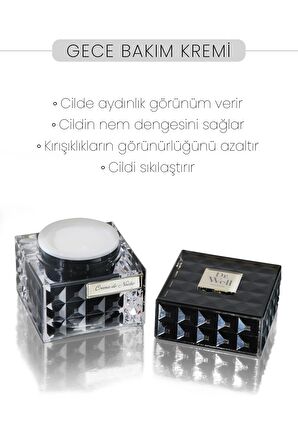 Kırışıklık Karşıtı, Nemlendirici ve Canlandırıcı Gece Bakım Kremi 50 ML