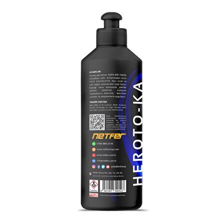 Netfer Heroto-KA Kalın Çizik Giderici Pasta - 500 mL