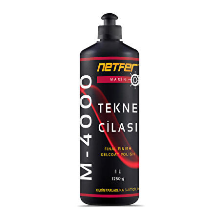 Netfer M-4000 Marin Tekne Cilası - 1 L