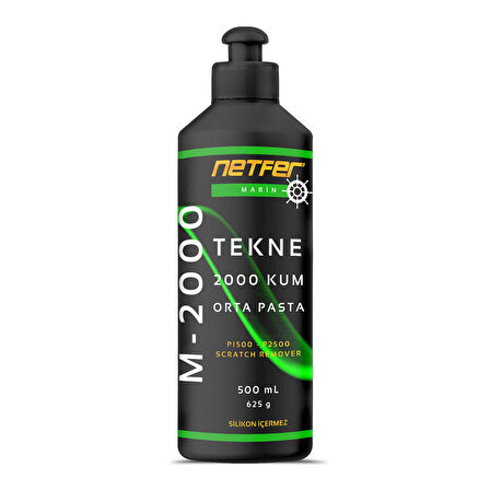 Netfer M-2000 Marin Çizik Giderici Tekne Pastası - 500 mL