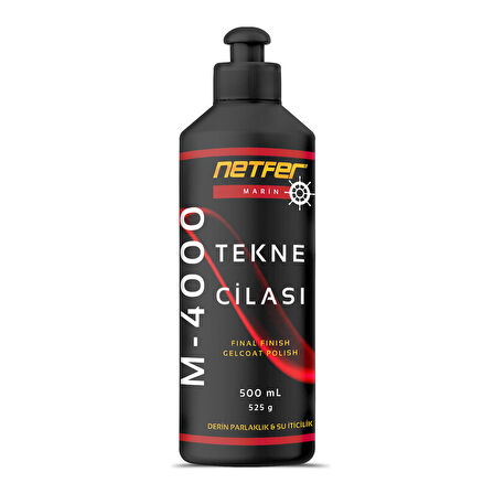 Netfer M-4000 Marin Tekne Cilası - 500 mL