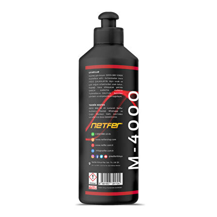 Netfer M-4000 Marin Tekne Cilası - 500 mL