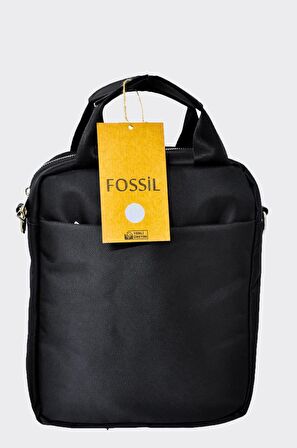 Fossil Erkek El/Çapraz Siyah Omuz Çantası