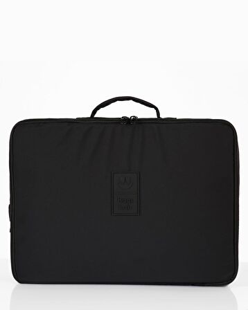 BagsLab Siyah Su Geçirmez Kumaş Laptop Çantası