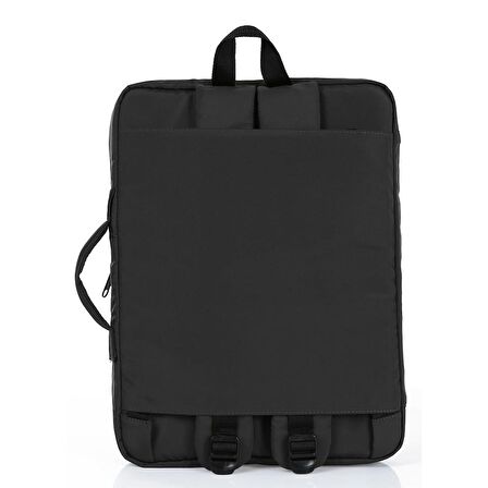 BagsLab Gri Su Geçirmez Kumaş Laptop Çantası