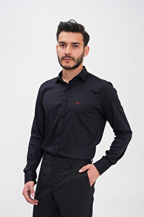 Basics&More Klasik Erkek Gömlek - Şık ve Konforlu Tasarım - 2501