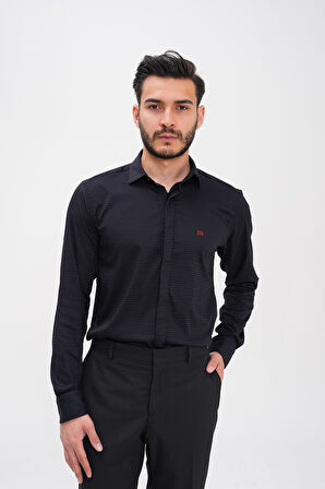 Basics&More Klasik Erkek Gömlek - Şık ve Konforlu Tasarım - 2501