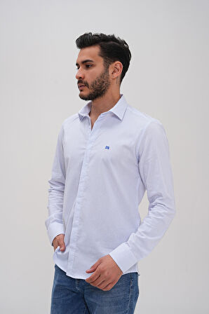 Basics&More Klasik Erkek Gömlek - Şık ve Konforlu Tasarım - 2501