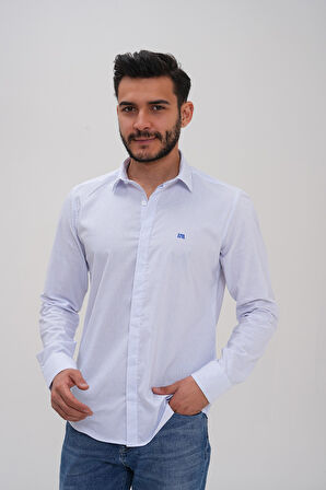 Basics&More Klasik Erkek Gömlek - Şık ve Konforlu Tasarım - 2501
